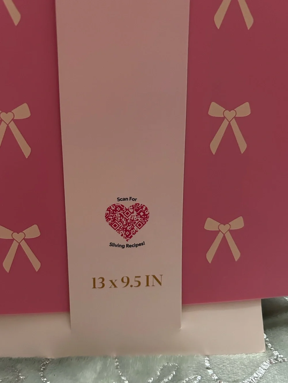 NWT Paris Hilton 13X9.5”  Pink Bow Cutting Mats - Set of 4